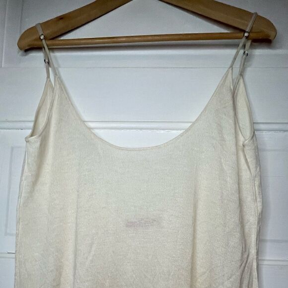 n:PHILANTHROPY Semi Sheer Handkerchief Whispy Spaghetti Strap Shirt - Picture 2 of 10